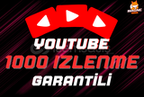 ⭐️[GARANTİLİ] 1000 İZLENME YOUTUBE ⭐️