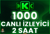 ⭐️ [GARANTİLİ] 1000 CANLI YAYIN İZLENME 2 SAAT ⭐