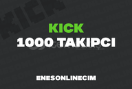 ⭐ Garantili 1000 Kick Takipçi ⭐