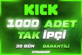 ⭐️[GARANTİLİ] 1000 KİCK TAKİPÇİ | DÜŞMEZ !⭐️