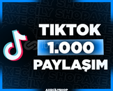 ⭐️[GARANTİLİ]⭐️ 1.000 Paylaşım | TikTok