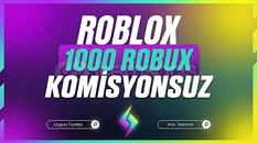 ⭐ [GARANTİLİ] 1000 ROBUX - KOMİSYON ÖDENMEZ