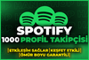 ⭐[GARANTİLİ] 1000 SPOTİFY GERÇEK TAKİPÇİ⭐