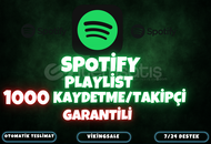 ⭐️[GARANTİLİ] 1000 SPOTİFY PLAYLİST KAYDETME⭐️