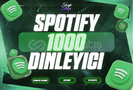 ⚡ [GARANTİLİ] 1000 SPOTİFY PREMİUM DİNLEYİCİ⚡
