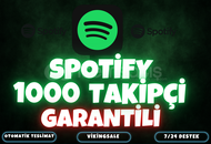 ⭐️[GARANTİLİ] 1000 Spotify Takipçi⭐️