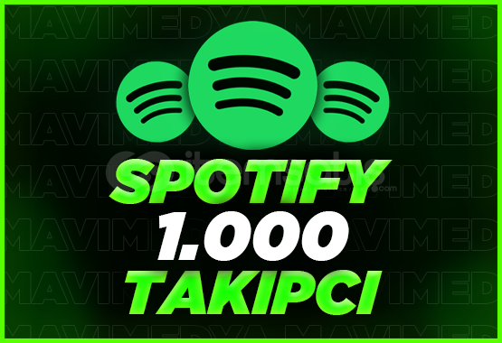 (GARANTİLİ) 1.000 SPOTİFY Takipçi/Playist (GARANTİLİ) 1.000 SPOTİFY Takipçi/Playist
