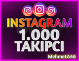 ⭐ Garantili +1.000 Takipçi - Hızlı - İnstagram