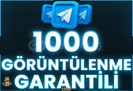 ⭐️ [GARANTİLİ] 1000 TELEGRAM GÖRÜNTÜLENME ⭐