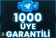 ⭐️ [DÜŞÜŞSÜZ!] 1000 TELEGRAM ÜYE ⭐