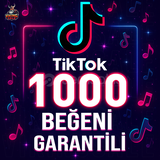 ⭐️ [GARANTİLİ] 1000 TİKTOK BEĞENİ ⭐