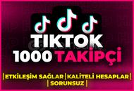 ⭐[GARANTİLİ] TİKTOK 1000 GERÇEK TAKİPÇİ⭐