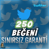 ⭐️ [GARANTİLİ] 250 TWİTTER BEĞENİ ⭐