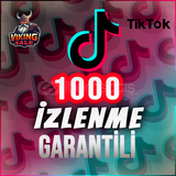 ⭐️ [GARANTİLİ] 1000 TİKTOK İZLENME ⭐