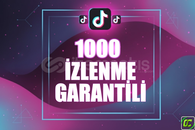 ⭐️ [GARANTİLİ] 1000 TİKTOK İZLENME ⭐