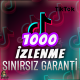 ⭐️ [GARANTİLİ] 1000 TİKTOK İZLENME ⭐