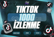 ⚡ [GARANTİLİ] 1000 TİKTOK İZLENME ⚡