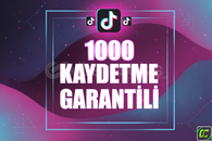 ⭐️ [GARANTİLİ] 1000 TİKTOK KAYDETME ⭐