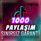 ⭐️ [GARANTİLİ] 1000 TİKTOK PAYLAŞIM ⭐