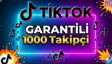 (GARANTİLİ) 1000 TİKTOK TAKİPÇİ 