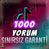 ⭐️ [GARANTİLİ] 1000 TİKTOK YORUM ⭐