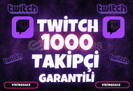 ⭐️ [GARANTİLİ] 1000 TWİTCH TAKİPÇİ⭐