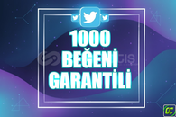 ⭐️ [GARANTİLİ] 1000 TWİTTER BEĞENİ ⭐