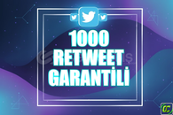⭐️ [GARANTİLİ] 1000 TWİTTER RETWEET ⭐