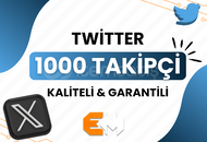 ⭐️ [GARANTİLİ] 1000 TWİTTER TAKİPÇİ ⭐