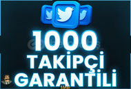⭐️ [GARANTİLİ] 1000 TWİTTER TAKİPÇİ ⭐