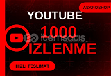 ⭐(Garantili) 1000 Youtube İzlenme⭐