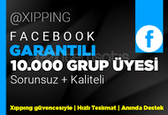GARANTİLİ | 10000 GRUP ÜYESİ FACEBOOK | KALİTE
