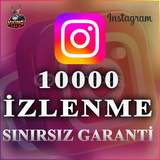⭐️ [GARANTİLİ] 10000 İNSTAGRAM İZLENME ⭐