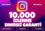 ⭐️ [GARANTİLİ] 10.000 İNSTAGRAM İZLENME ⭐