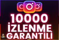 ⭐️ [GARANTİLİ] 10000 İNSTAGRAM İZLENME ⭐