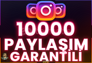 ⭐️ [GARANTİLİ] 10000 İNSTAGRAM PAYLAŞIM ⭐