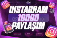 ⚡ [GARANTİLİ] 10000 İNSTAGRAM PAYLAŞIM ⚡