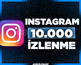 ⭐️[GARANTİLİ]⭐️ 10.000 İzlenme | Instagram