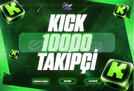 ⚡ [GARANTİLİ] 10000 KİCK TAKİPÇİ ⚡