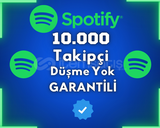 ✅[GARANTİLİ] 10.000 SPOTİFY GERÇEK TAKİPÇİ