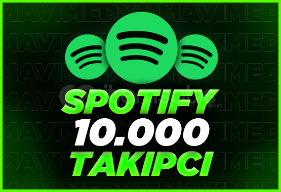 (GARANTİLİ) 10.000 SPOTİFY Takipçi/Playist (GARANTİLİ) 10.000 SPOTİFY Takipçi/Playist