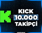 ⭐️[GARANTİLİ]⭐️ 10.000 Takipçi | Kick