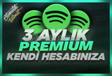 ⭐ANLIK⭐ Kendi Hesabına 3 Aylık Premium