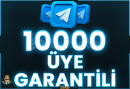 ⭐️ [DÜŞÜŞSÜZ!] 10000 TELEGRAM ÜYE ⭐