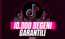 (GARANTİLİ) 10.000 TİKTOK BEĞENİ