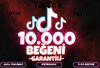 ⭐️ [GARANTİLİ] 10.000 TİKTOK BEĞENİ ⭐