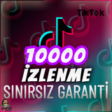 ⭐️ [GARANTİLİ] 10000 TİKTOK İZLENME ⭐