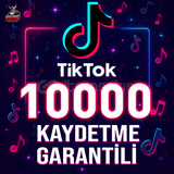 ⭐️ [GARANTİLİ] 10.000 TİKTOK KAYDETME ⭐