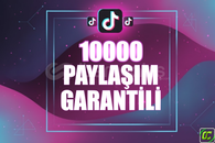 ⭐️ [GARANTİLİ] 10000 TİKTOK PAYLAŞIM ⭐