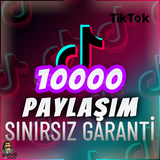 ⭐️ [GARANTİLİ] 10000 TİKTOK PAYLAŞIM ⭐